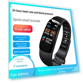 Waterproof Smart Bracelet — Wearable Accessories, AI Supermarket