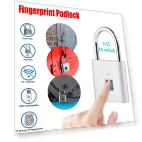 Waterproof Smart Fingerprint Door Lock — Luggage Locks, AE Selection