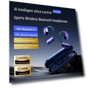 AI Smart Bluetooth Headset with Noise Cancellation — Headsets, ElectroCN