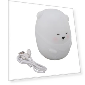 Cute Rechargeable Bear Night Light — Night Lights, Neoglint