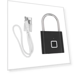 Fingerprint Padlock — Padlocks & Hasps, OutsideWorld