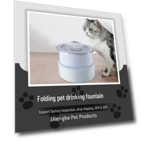 Foldable Drinking Fountain — Fountains, Pets Land