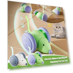 Interactive Cat Toy Electric Mouse Car — Cat Playthings, happy8