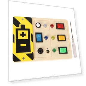 Kids LED Switch Learning Sensory Toy — Interactive Learning Devices, Neoglint