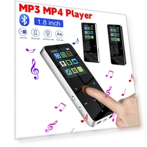 Metal Touch MP3 MP4 Player with Bluetooth — Portable Media Players, YJMP Electronic