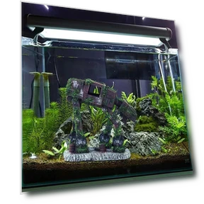 Micro Landscape Robot Dog Aquarium Decoration — Coral Decor, gaodaidecoe