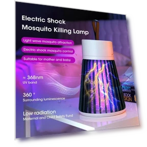 Portable USB Rechargeable Electronic Mosquito Killer Lamp — Bug Zappers, Lanzhong home life