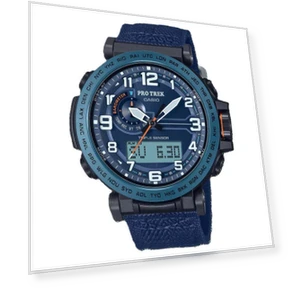 Pro Trek Series with Three Sensors, Compass for Climbing, Touchscreen, Solar — Sport Watches, Casio