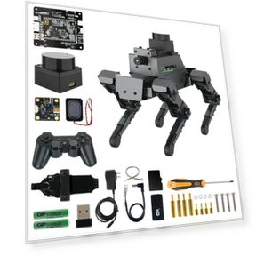 Quadruped Mechanical Dog AI — Robotic Enhancements, Yahboom