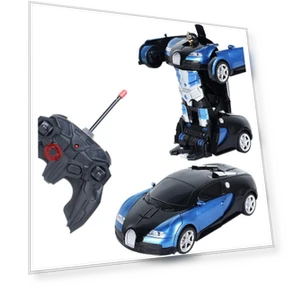 Radio-controlled transformer car, toy robot — Interactive Figures & Robots, MIYAKO