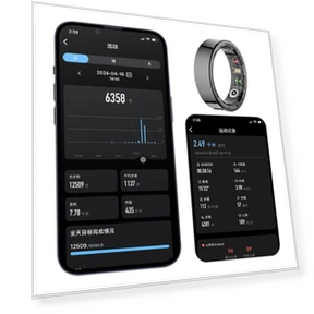 Smart Ring Heart Rate Blood Oxygen Sleep Monitoring Health Monitor — Smart Rings, Good Household Items