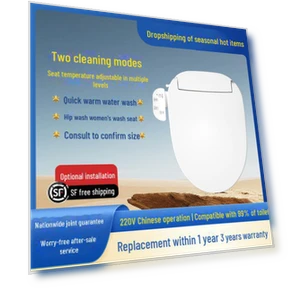 Smart Toilet Seat — Bathroom Essentials, WoW Home