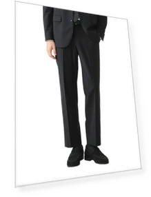 SMART Wool Mix No Pleated Slacks — Wool & Blends, JAPAN ANIME BRIDGE