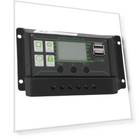 Solar Charge Controller with LCD Display — Solar Chargers, OutsideWorld
