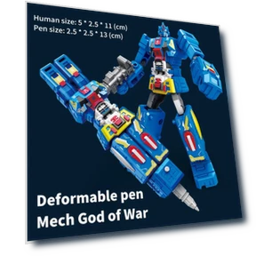 Transformable Robot Pen Toy — Interactive Learning Devices, Write Charms