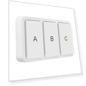 3-Position Scene Controller — Smart Home Hubs & Controllers, SCOYEE