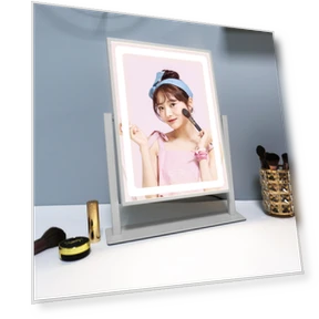 Actress Mirror with LED Hollywood Lighting — Makeup, DOKI DOKI MARKET form NIPPON