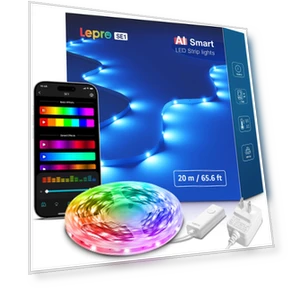 AI Generated Light LED Strip — LED Strips, Lepro