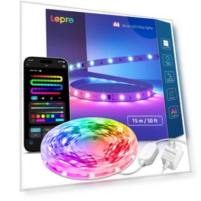 AI Generated Light LED Strip — LED Strips, Lepro