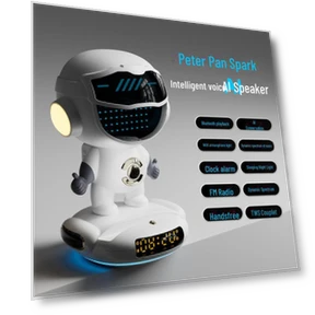 AI Voice Astronaut Bluetooth Alarm Speaker Bag — Portable Sound Systems, ElectroCN