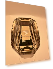 Crystal Harrier LED Illuminated Shift Knob — Shift Light, SAMURAI STYLE