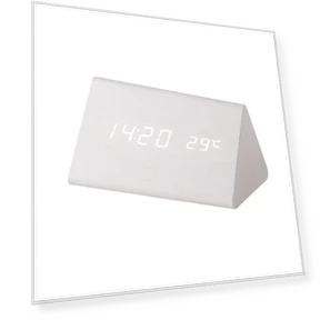 Multifunctional Smart Wooden Clock — Clocks, inne