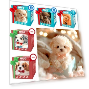 Plush Robot Puppy — Interactive, Happy Camp