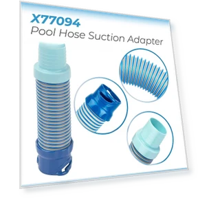 Pool Cleaning Robot Adapter Hose — Portable Pool Cleaners, Great3C