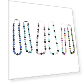 Silicone Sensory Necklace Set — Smart Jewelry, Beauty2ZY