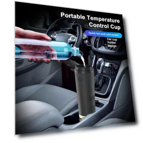 Smart Temperature Control Car Mug Cooler — Beverage Warmers, Pioggia solare