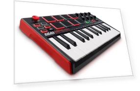USB MIDI Keyboard Controller — MIDI Control Devices, Akai Professional