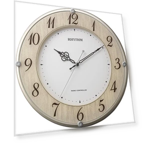 Wall Clock with Radio Control — Wall, GOALMART