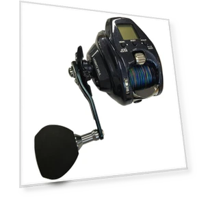Electric Reel with UVF Line and Touch Shelf — Reels, Daiwa