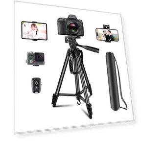 Extendable Tripod with Bluetooth Remote — Camera Supports, MIYAKO