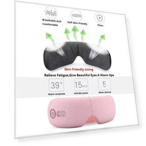 Eye Massager with Bluetooth — Rollers & Pens, Stone Home