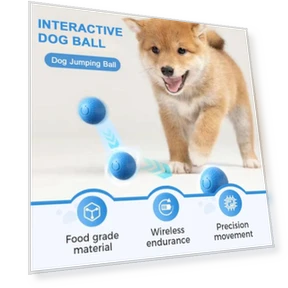 Interactive Pet Ball Toy — Interactive Animal Companions, Uomobo