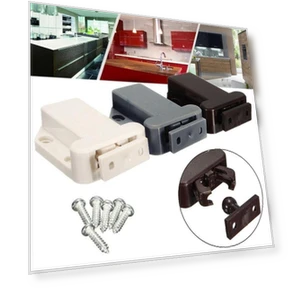 Magnetic Door Drawer Latch — Catches, Chic Interiors