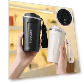 Smart Thermos Mug — Beverage Warmers, Garden Supplies My