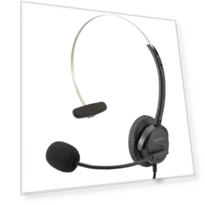 SmartComm USB Headset with Single Earpiece — Bluetooth Headsets, KAYOMART Electric