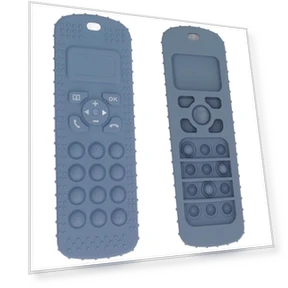 Television-Shaped Teething Toy with Remote Control — Soothing Teethers, Neoglint