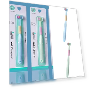 Three-Sided Sensory Toothbrush — Kids' Electric Toothbrushes, Cyprinoid