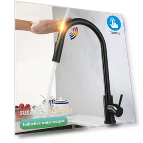 Touchless Kitchen Faucet — Smart-Touch Kitchen Faucets, DC-HOME-3