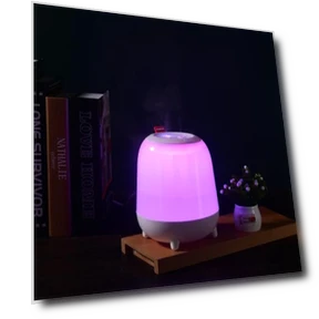 Ultrasonic Cool Mist Humidifier with Nightlight — Air Moisturizers, Sibosz