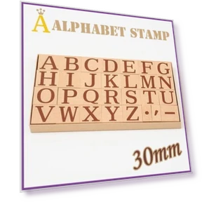 Alphabet Stamp 30mm — Metal Stamping Tools, Stamp Studio