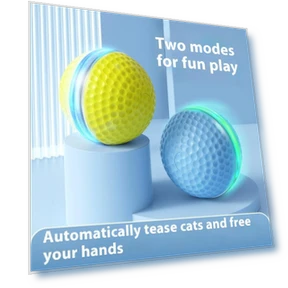 Automatic Rolling Ball Pet Toy — Cat Playthings, Pansyf