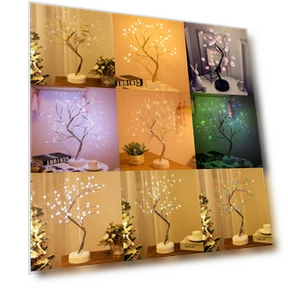 Creative LED Star Tree Light with Pearl — Tree Toppers, Voyex