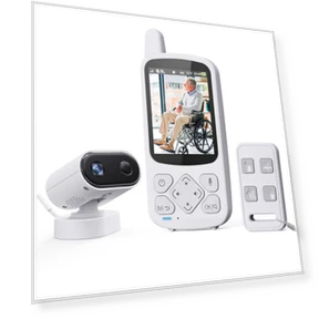 Elderly Monitor with Camera and Audio — Baby Monitors, Zaguoroo