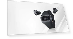 Fully Wireless Earbuds with Smart Band — In-Ear Headphones, Kayomart