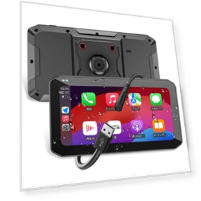 Motorcycle Audio System with Display — Car Accessories & Gadgets, Japan Zen Mall