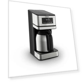 Simply Brew Programmable Coffee Maker — Coffee & Espresso Combos, KRUPS